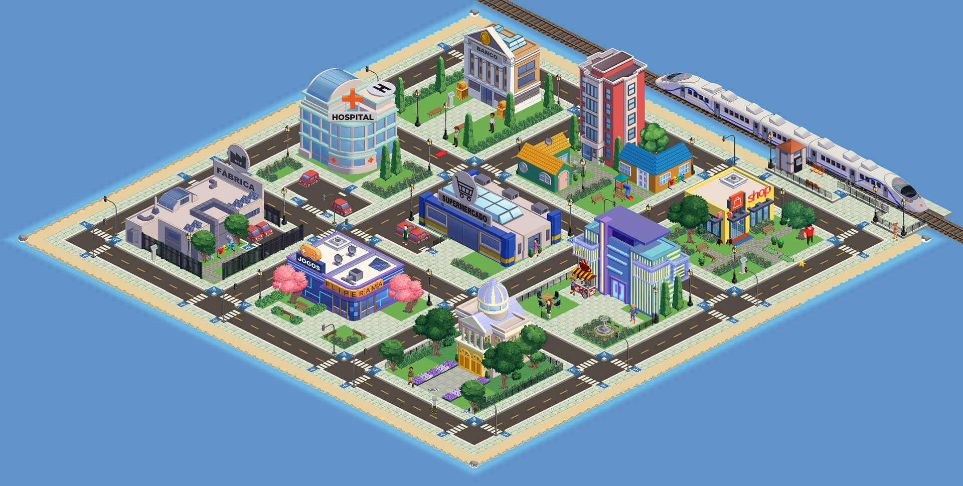 Metaverse city redesign 1